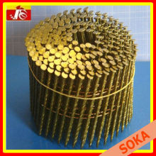 Pallet Wire Weld Screw Coil Nails Factory