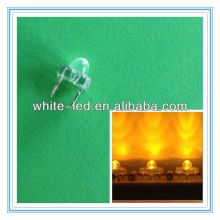 5mm 45degree Superflux LED Yellow 5mm Piranha LED