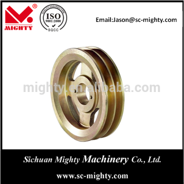 aluminium belt pulley flat belt pulley accessory belt pulley