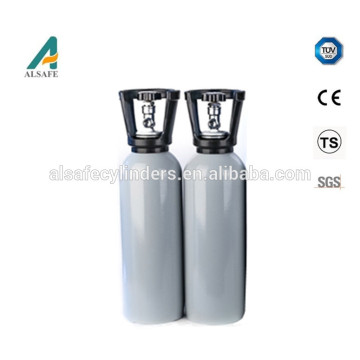CE 1.0Lseamless aluminum refillable gas cylinder high pressure refillable gas cylinder