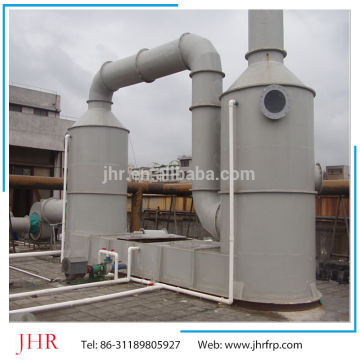 High efficiency frp purification tower ,gas elimination and fume purification scrubber tower