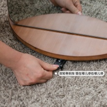 Multifunctional Bamboo Coat Rack