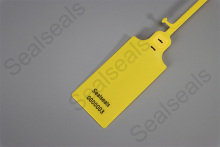 Big Flag Label Seals With Metal Locking Mechanism