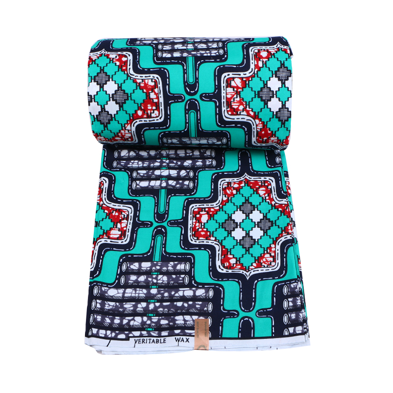 Cera africana imprime tela 100% algodón african wax prints fabric 100% cotton
