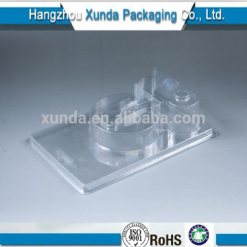 Clear sliding card blister packaging