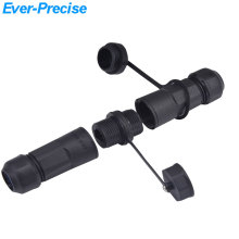 Small Design M21*1.5 8P8C Waterproof Ethernet RJ45 Connector with Dust Cover