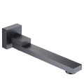 Square extended rotatable wall mounted faucet