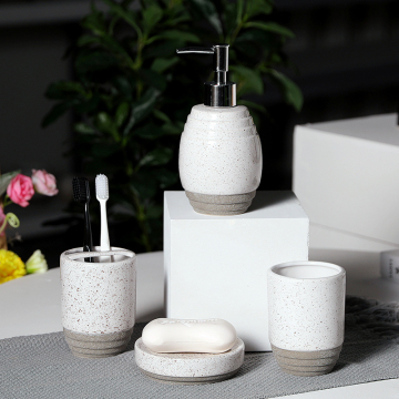 Dokour Ceramic Toothbrush Stand Holder Nordic Charcoal