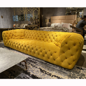 Postmodern Luxury Italian Nubuck Leather Sofas & Chesterfield Couches