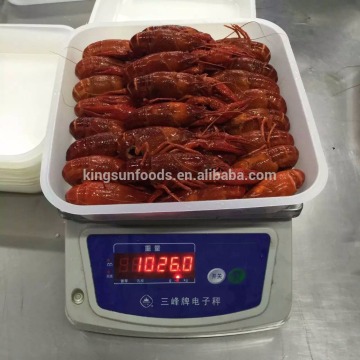 Frozen cooked crayfish / crawfish