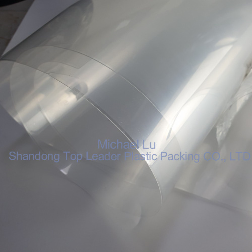 0.5mm super clear rigid APET sheet for blister