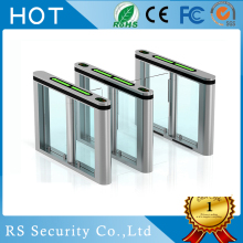 Security Pedestrian Entry Control Turnstiles Flap Barrier