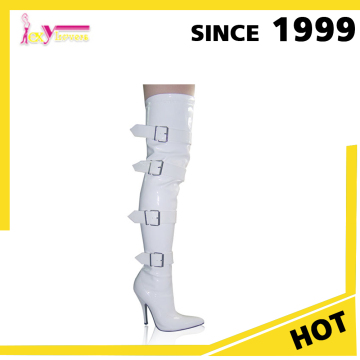 china wholesale alibaba hot sale woman very long white thigh high boots made in china womans knee high boots women