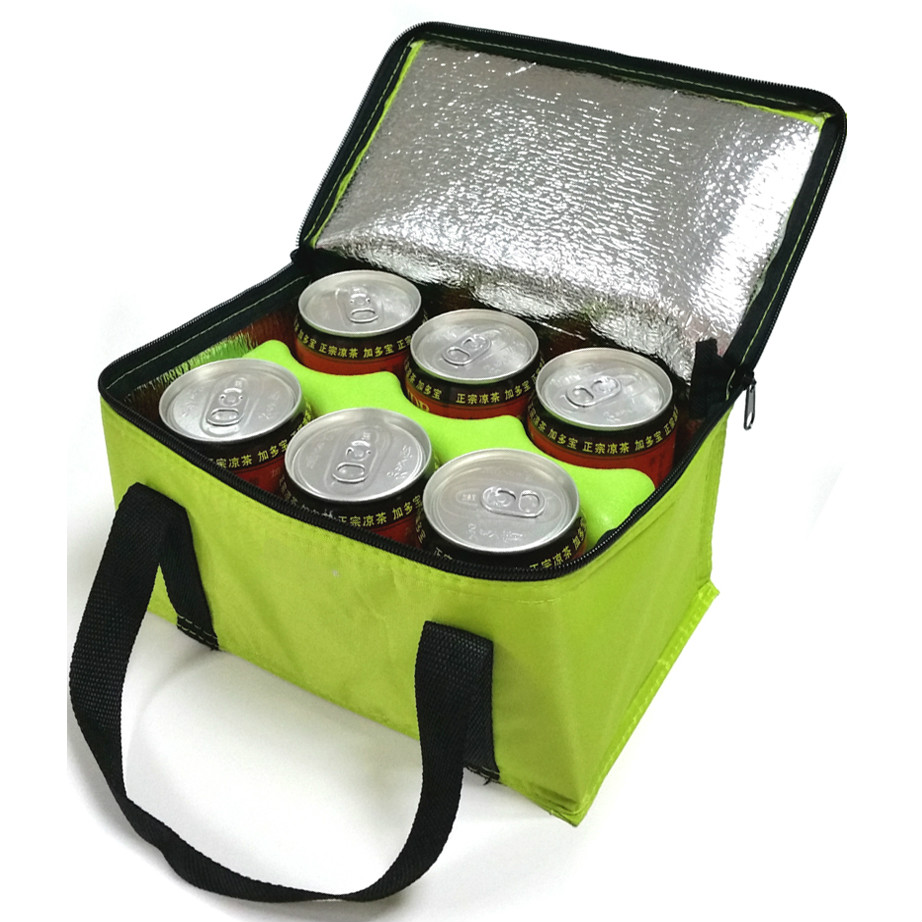 Förderung billige Aluminiumfolie nicht gewebte Kühltasche 3 Promotion Cheap Aluminium Foil Non Woven Cooler Bag 3