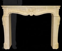 Decorative Exquisite White Marble fireplace Stove