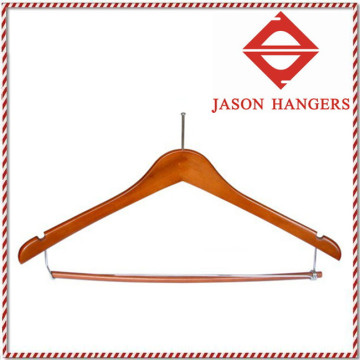 CT7712N wooden hotel anti-theft hangers