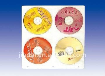 Plastic CD sleeve CPP CD Sleeve non woven CD Sleeve