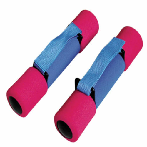 pink soft dumbbells/fitness gym equipment