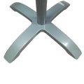 Diseño moderno Base de mesa de aluminio plegable gris de buena calidad