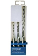 3 pcs drill bits(hammer drill bits)