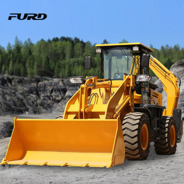 4X4 hydraulic excavator loader integrated machine with beautiful appearance