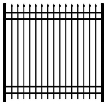 Wrought Iron Picket Fence Fence Gate