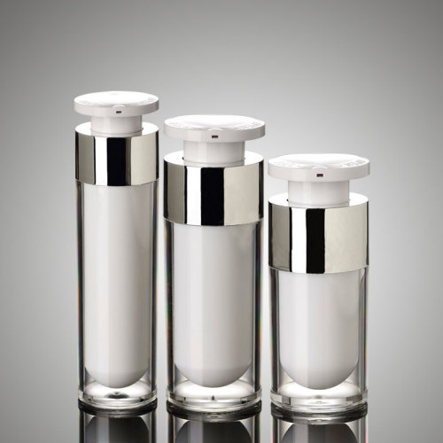 Aacrylic Cosmetic Vacuum Pump Bottles