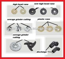 submersible pump part vane plastic vane