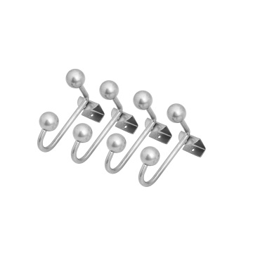 stainless steel door hook set/4