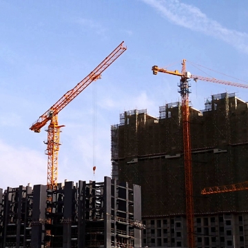 how tower crane increase height