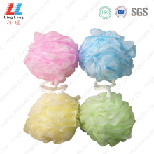 Flower mixture sponge blotting bath ball