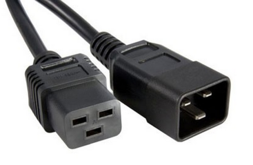 C19 to C20 Computer Power Plug Power Cord Cable 16A