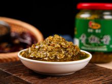 Natural secret recipe green chili sauce