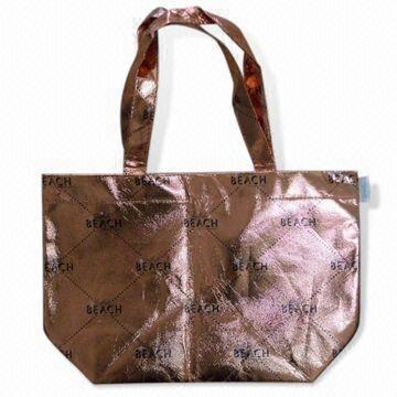 Shopping Bag Made of Non-woven Lamination Fabric, Customized Designs are Accepted