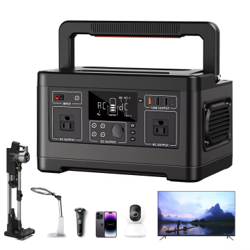 500W Battery Portable Power Station for Home and Solar Emergency Power