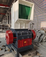 Plastic drum crusher machine