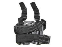 Black Plastic Army Holster , Tactical Shoulder Holster For
