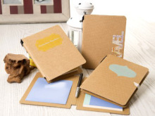 Glue-bound Hard Cover Notebook