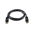 Black 4K 60Hz DisplayPort to DisplayPort Cable