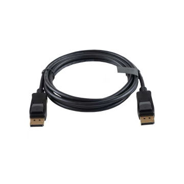 Black 4K 60Hz DisplayPort to DisplayPort Cable