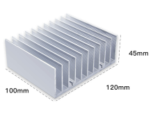 Aluminum Heat Sink for Refrigerator Power Supply Router Cooling Radiator