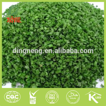 free of additive 3x3mm dehydrated green small chive