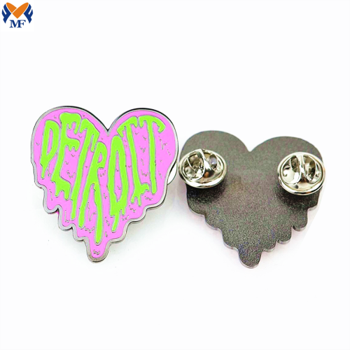 Wholesale Button Silver Plating Coin Pin Badge