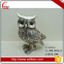 Top quality gift polyresin animal owl souvenirs