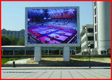 top level quality P25 outdoor advertising led display screen prices, led display screen video wall