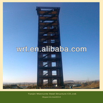 Training the steel tower