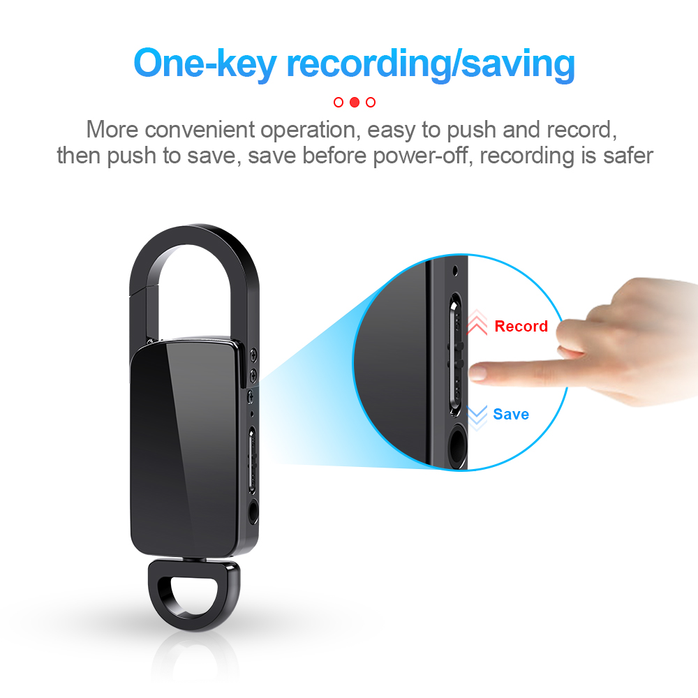 S20+  Recording Voice Activated Audio Recorder voice recorder with playback