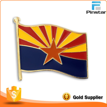 Make high quality Arizona State Flag AZ Lapel Pin badge