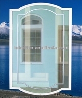New window grill design upvc arch windows