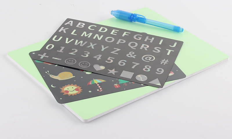 fluorescente lcd writing pad